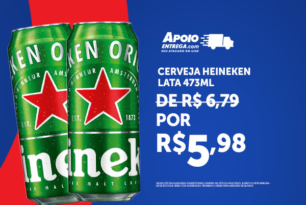Heineken Lata até 21/04